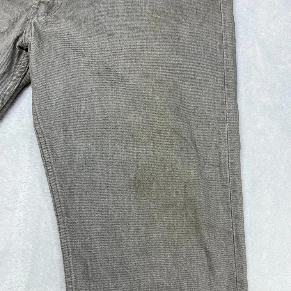 Vintage Levi's Button Fly Jeans Men's Gray Denim Classic Pockets‎ Y2K - 36X30.5